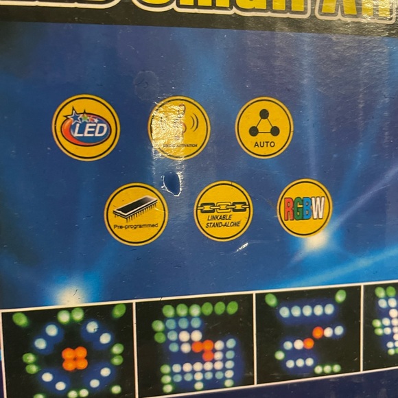 Party lights 2 pc set new - Picture 15 of 16